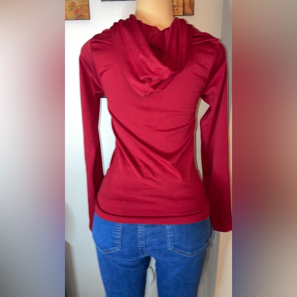 HOODIE STRECH RED SIZE L - Picture 2 of 7